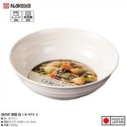 Tô tròn Nakaya Honoca Ø18.9cm - Màu trắng_A