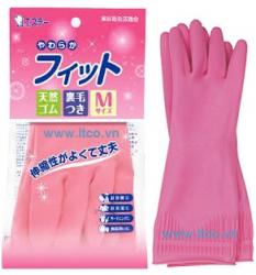 Găng tay cao su mềm - Size M_9
