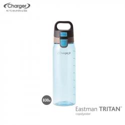 Bình nước nhựa Tritan Charger 830ml - Xanh dương_A