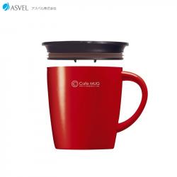 Cốc inox giữ nhiệt Asvel Cafe Mug 330ml - Màu đỏ_16
