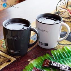 Cốc inox giữ nhiệt Asvel Cafe Mug 330ml - Màu đỏ_17