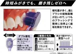 Bàn chải đánh răng  đầu rộng Zero Premium Care (182mm)_7