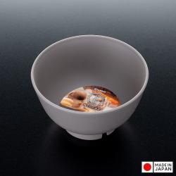 Bát nhựa tròn Nakaya Rice Bowl Ø12cm - Màu nâu_5