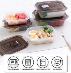 Hộp đựng thực phẩm có nút thông hơi Bistro Chef 1.0L_2