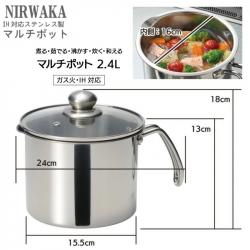 Nồi đa năng inox dùng cho bếp từ Nirwarka 16cm_14