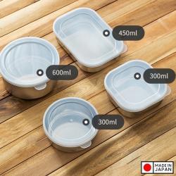 Hộp inox đựng thực phẩm Echo nắp chữ nhật 15x10cm_7