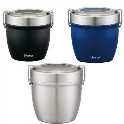 Cặp lồng/ camen inox giữ nhiệt 2 ngăn Skater 840ml - Màu xám_9