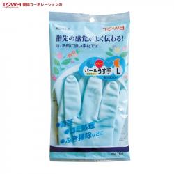 Găng tay cao su tự nhiên Towa size L- Màu xanh_A