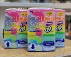 Set 05 miếng mút rửa ly, cốc Seiwa Color Soft_5