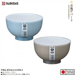 Bát nhựa tròn Nakaya Coupole Bowl S - Màu xanh_2
