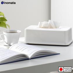 Hộp đựng khăn giấy Inomata Tissue Case - White_2