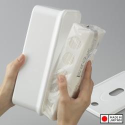 Hộp đựng khăn giấy Inomata Tissue Case - White_3